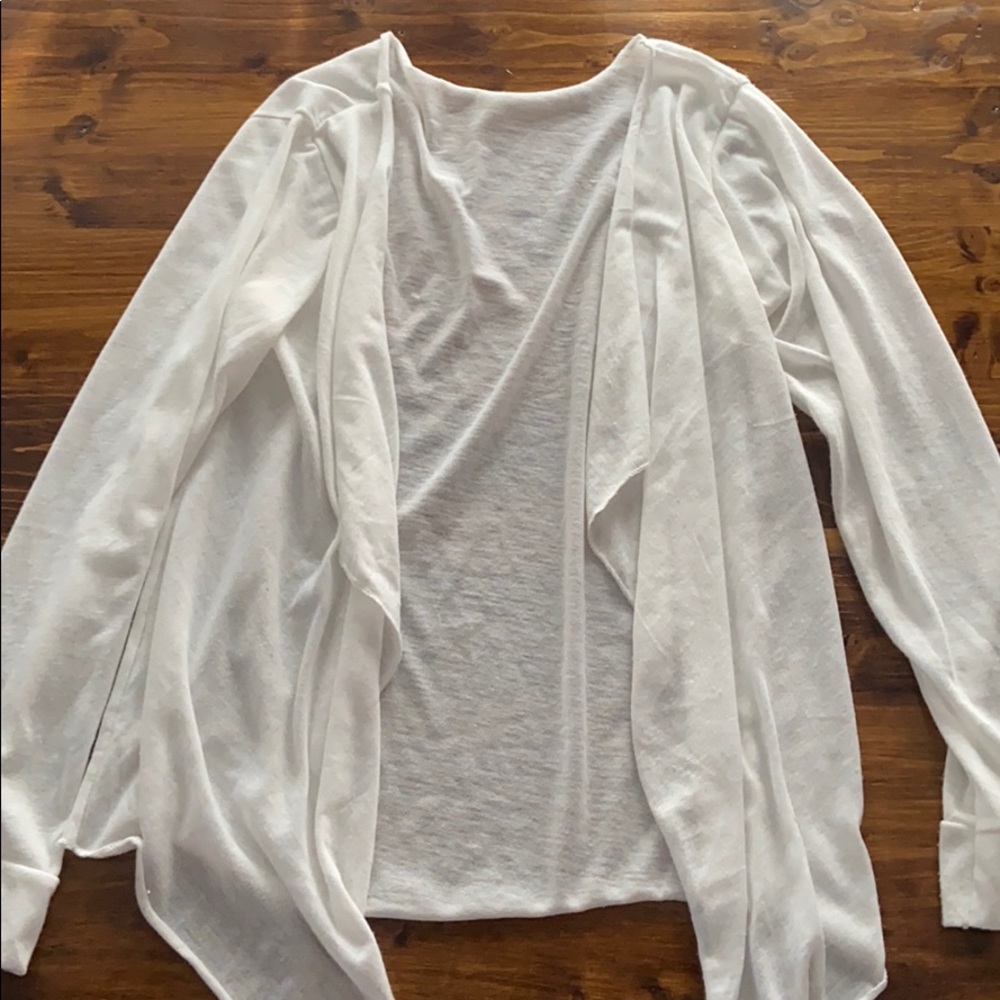 White Cardigan